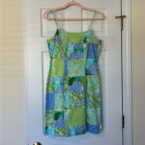 Vintage Lily Pulitzer patchwork dress size 6
